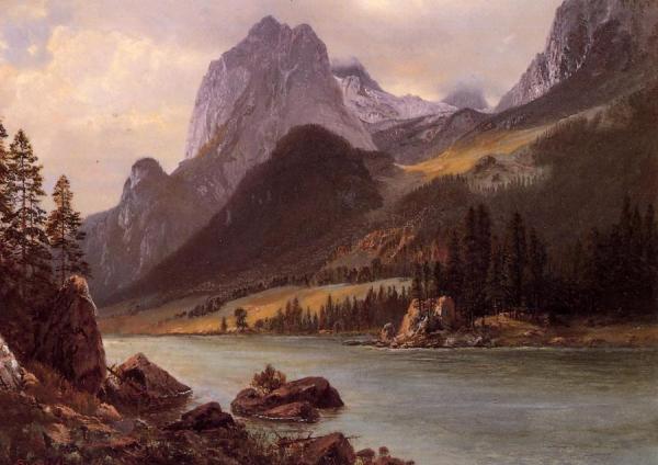 Rocky Mountain by Albert Bierstadt