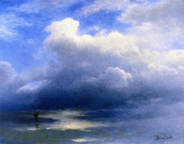 Sea And Sky by Albert Bierstadt