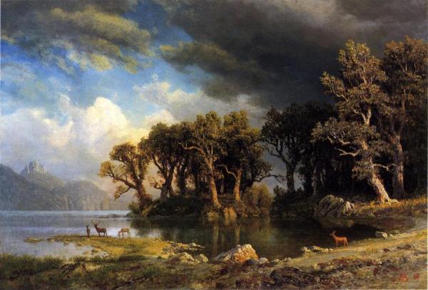 The Coming Storm by Albert Bierstadt