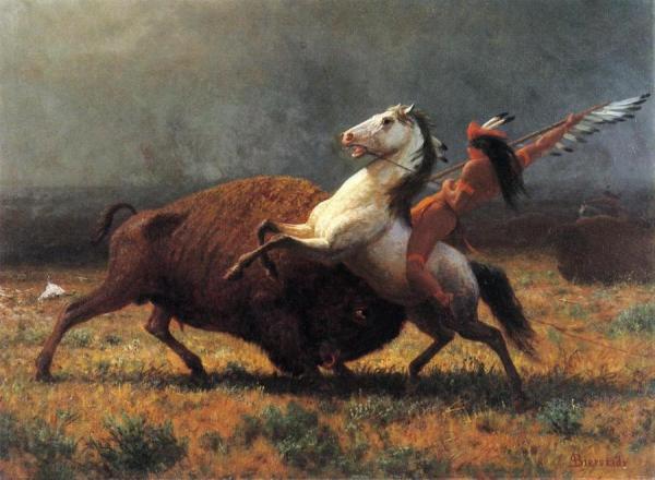 Albert Bierstadt The Last Of The Buffalo