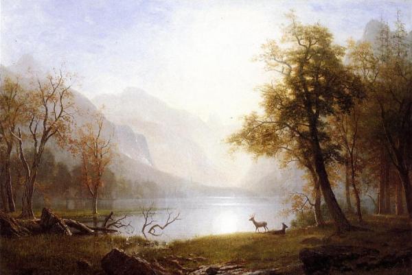 Valley In Kings Canyon by Albert Bierstadt