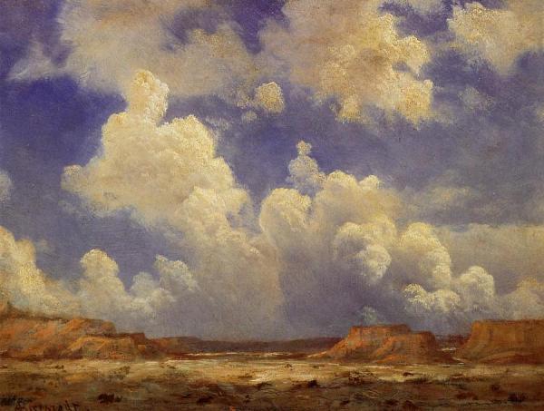 Western Landscape by Albert Bierstadt