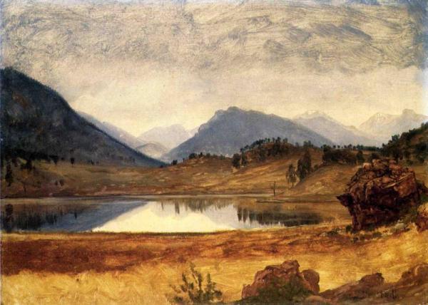 Wind River Country by Albert Bierstadt