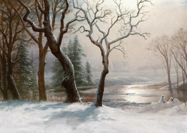 Winter In Yosemite by Albert Bierstadt