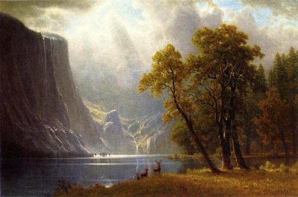 Yosemite Valley by Albert Bierstadt
