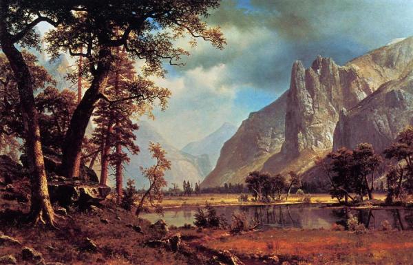 Yosemite Valley by Albert Bierstadt