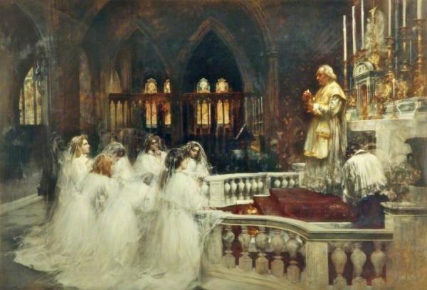 Ecce Agnus Dei by Albert Chevallier Tayler