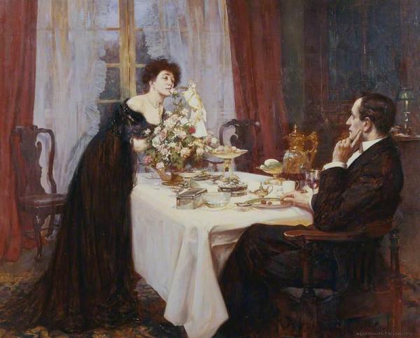 The Anniversary by Albert Chevallier Tayler