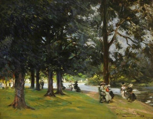 The Upper Thames by Albert Chevallier Tayler