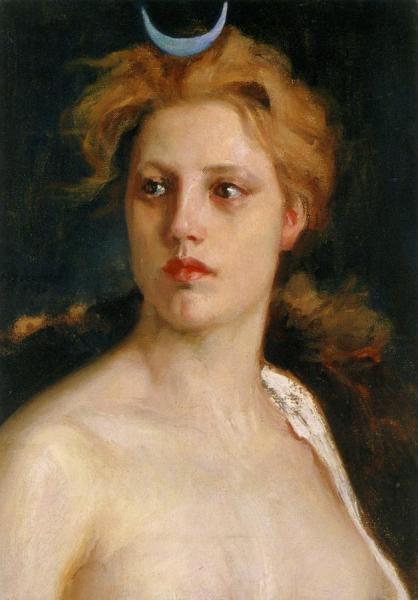 Diana by Albert Edelfelt