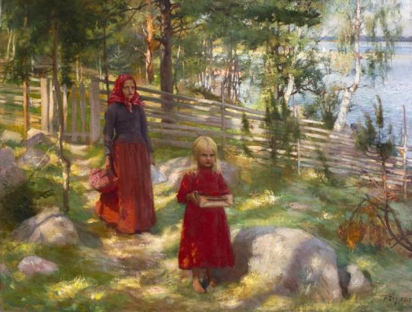 Albert Edelfelt Strawberries