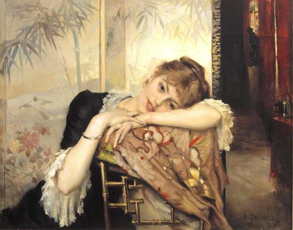 Virginie by Albert Edelfelt