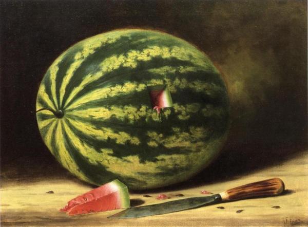 Watermelon And Plug by Albert F. King