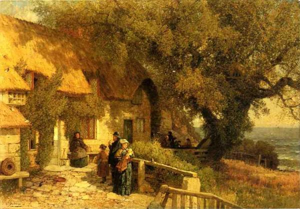 An Inn By The Ocean by Albert Fitch Bellows