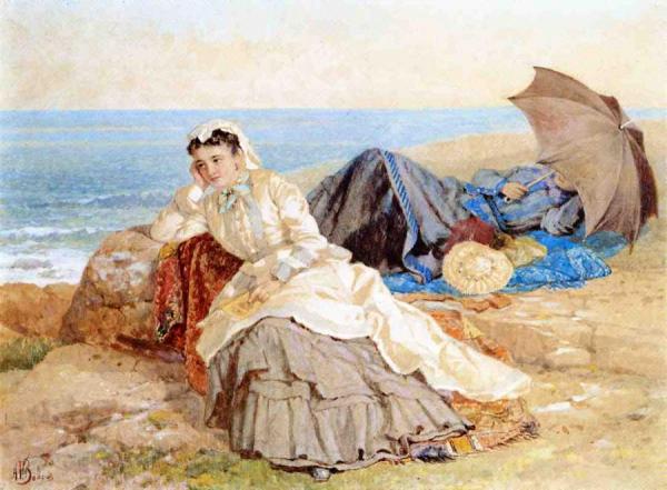 Seaside Reflections by Albert Fitch Bellows