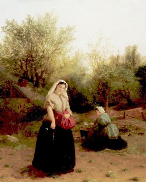 Lunch In The Field by Albert Fitch Bellows