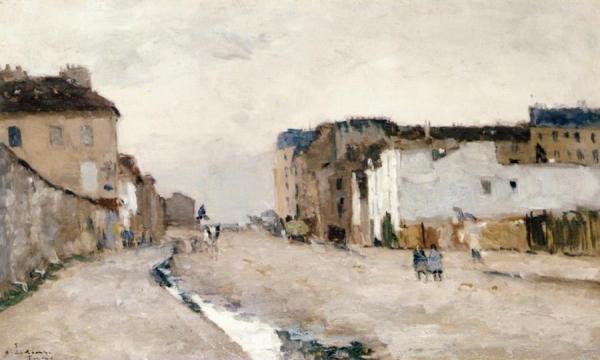 At Bercy by Albert Lebourg