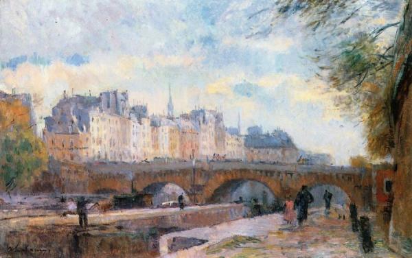 Albert Lebourg The Pont Neuf De La Cité