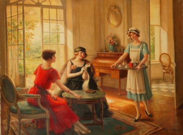 La Servante by Albert Lynch