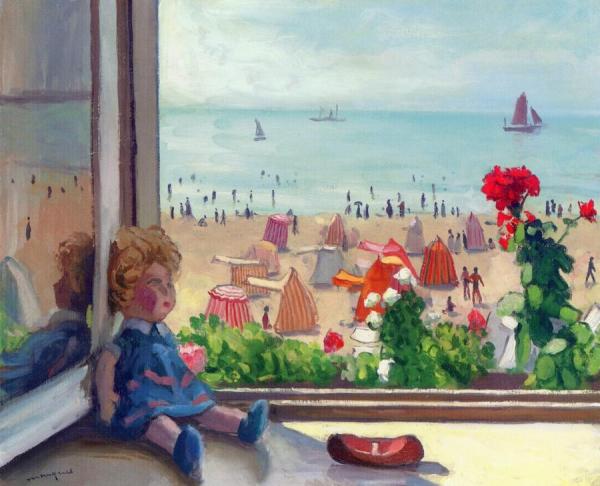 A Puppet In The Window by Albert Marquet