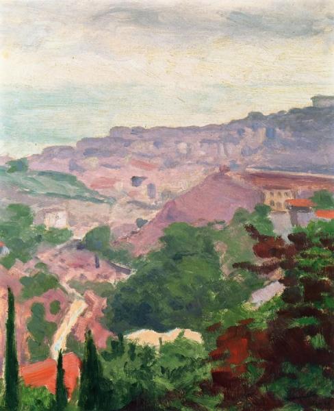 A Road, Montplaisant, Algeria by Albert Marquet