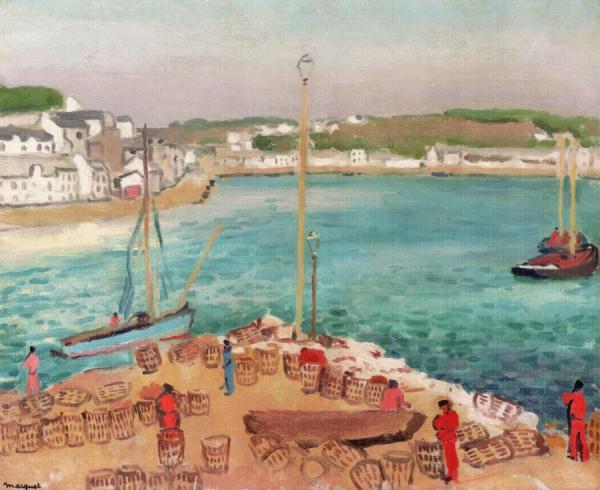 Audierne, Barrels by Albert Marquet