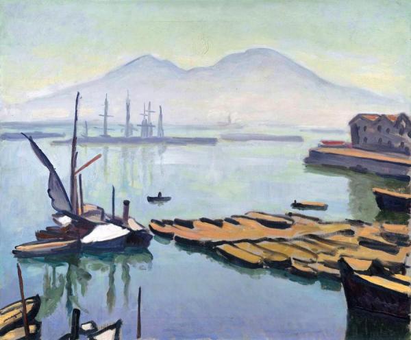 Bay Of Naples by Albert Marquet