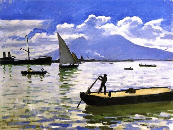 Bay Of Naples by Albert Marquet