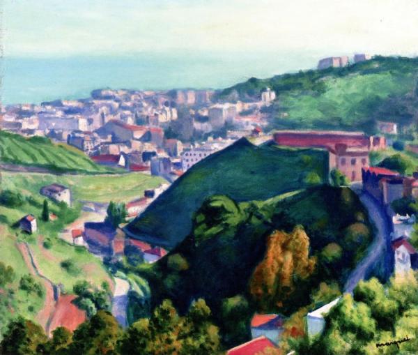 Beb-el-oued Overlooking Algiers by Albert Marquet