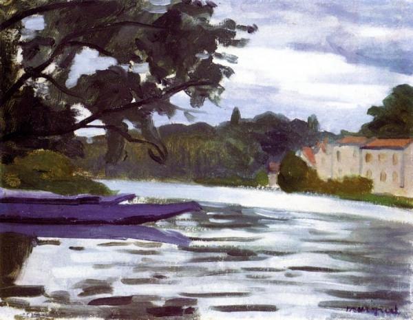 By The River by Albert Marquet