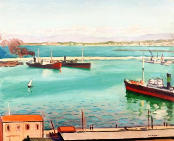 Dead Calm by Albert Marquet