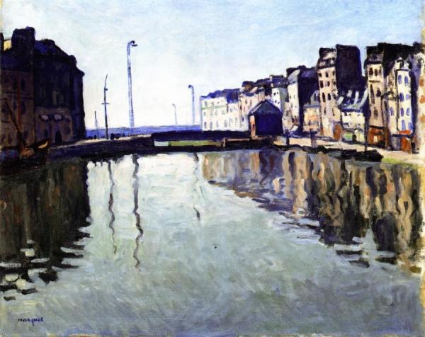 Dock At Havre by Albert Marquet
