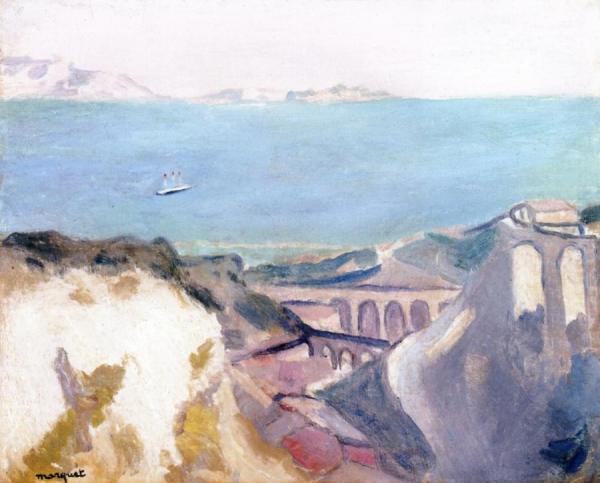 Estaque Panorama by Albert Marquet