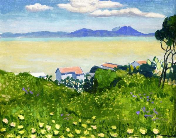 Flowering Field by Albert Marquet
