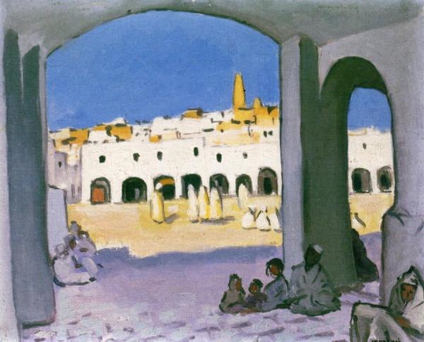 Ghardaia, The Arcades by Albert Marquet