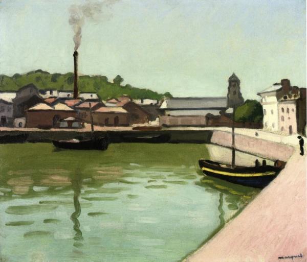 Honfleur, The Port by Albert Marquet