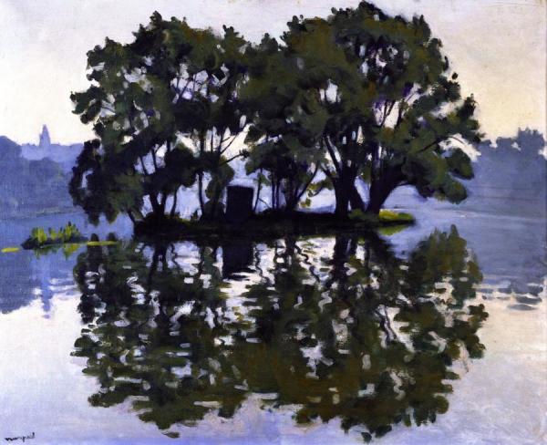 L'ile Aux Cygnes by Albert Marquet