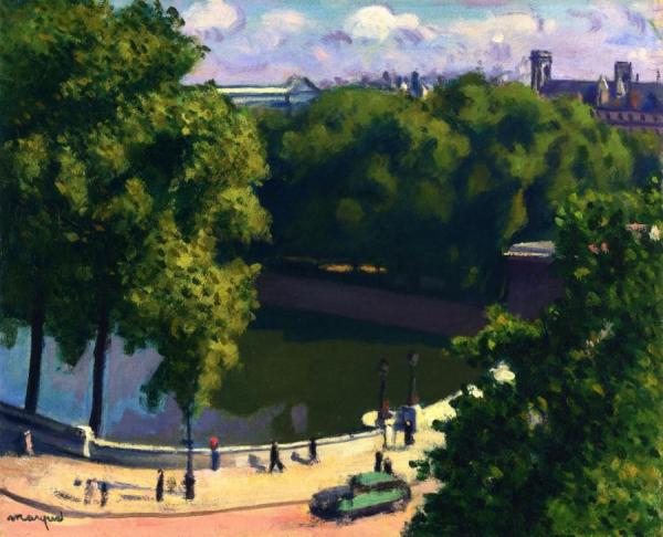 L'ile De La Cité by Albert Marquet