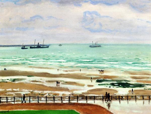 La Digne Ste Beuve à Boulogne-sur-mer by Albert Marquet