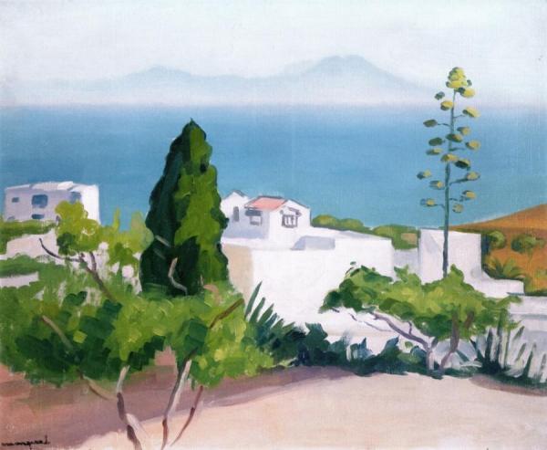 Landscape Of Sidi Bou Said by Albert Marquet