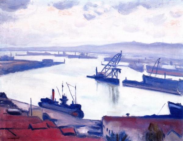 Le Port De L'agha, Alger by Albert Marquet Oil Painting Reproductions