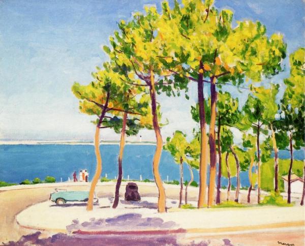 Le Pyla, Traffic Circle by Albert Marquet