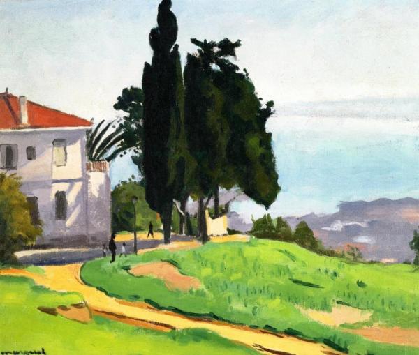 Albert Marquet Le Sentier, Laperlier à Alger