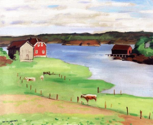 Meadow In Norway by Albert Marquet