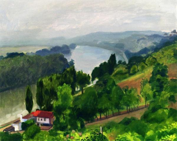 Méricourt, Grey Weather by Albert Marquet