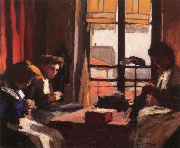 Milliners by Albert Marquet