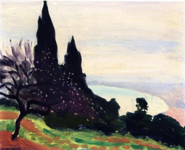 Mist On The Bay Of Algiers by Albert Marquet