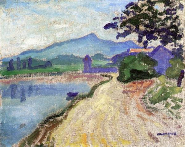 Near Saint-jean-de-luz, Morning by Albert Marquet
