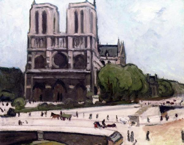 Notre Dame by Albert Marquet