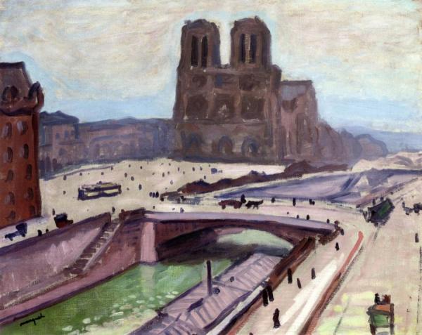 Notre Dame De Paris by Albert Marquet Oil Painting Reproductions